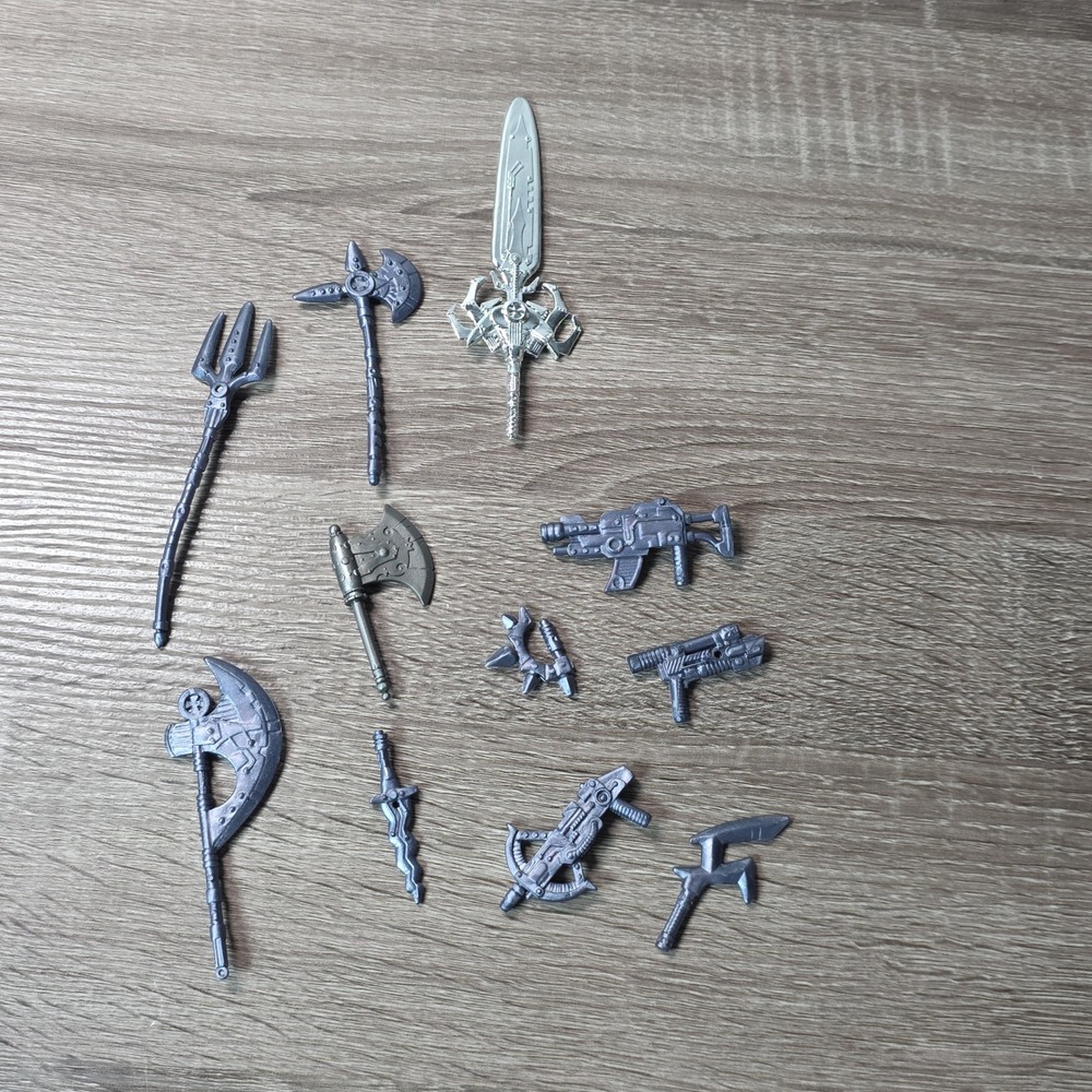 Masters of the Universe‎ 200x Weapon Lot Vintage He-Man MOTU Accessories Mattel